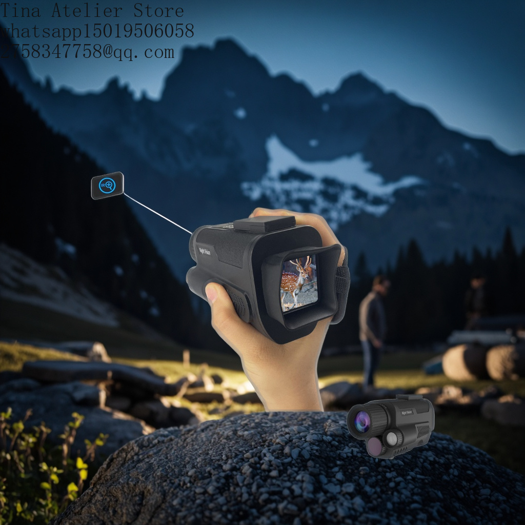 Thermal Scope Night Vision Monocular - Z9001 Termal Dürbün Termal Monoküler 40MP