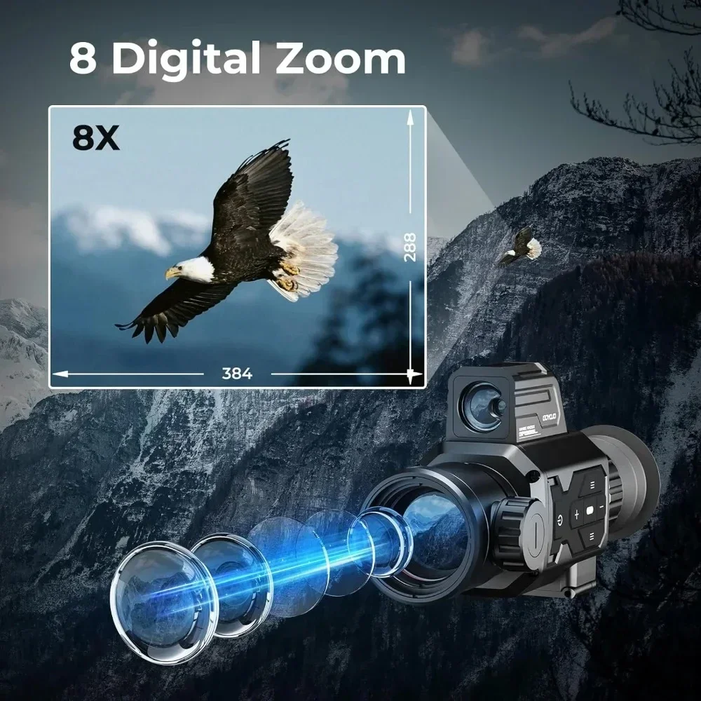 Termal Görüntüleme Gece Görüş  - Hunting Thermal Imaging Scope incelemesi ve fiyatı