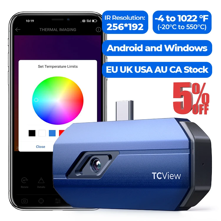 TOPDON TC001 256x192 Yüksek Çö - Topdon Tc001 Thermal Camera incelemesi ve fiyatı