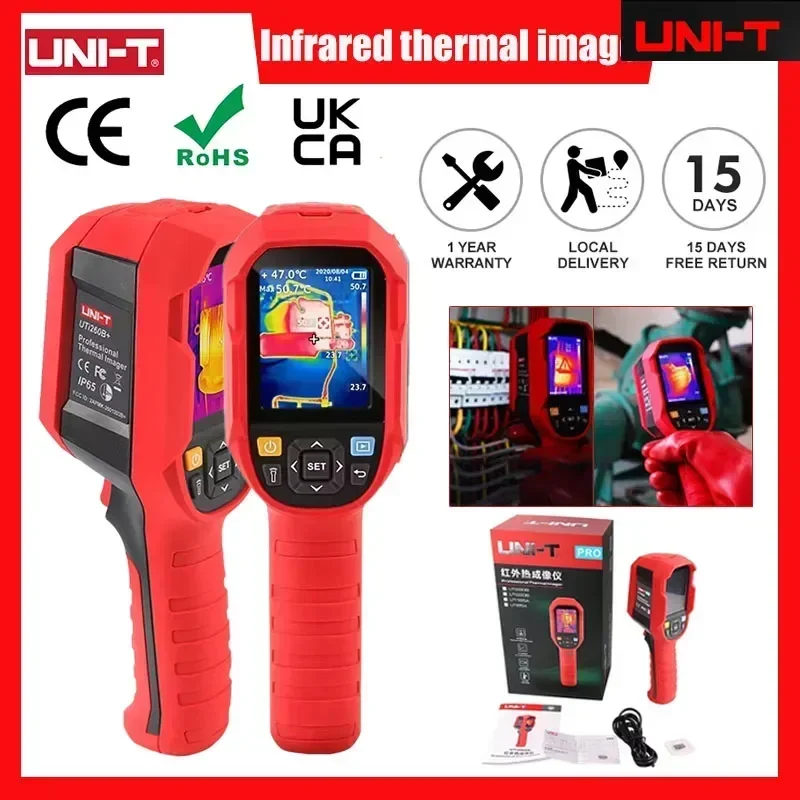 UNI-T UTI260B+ UTI165B+ El Tip - Nf 521 Thermal Imaging Camera incelemesi ve fiyatı